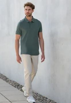 Piqué-Poloshirt mit Logo