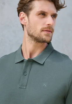 Piqué-Poloshirt mit Logo