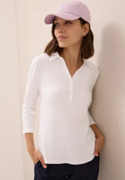 Poloshirt mit 3/4-Arm