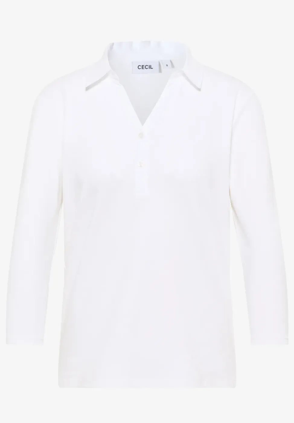 Poloshirt mit 3/4-Arm