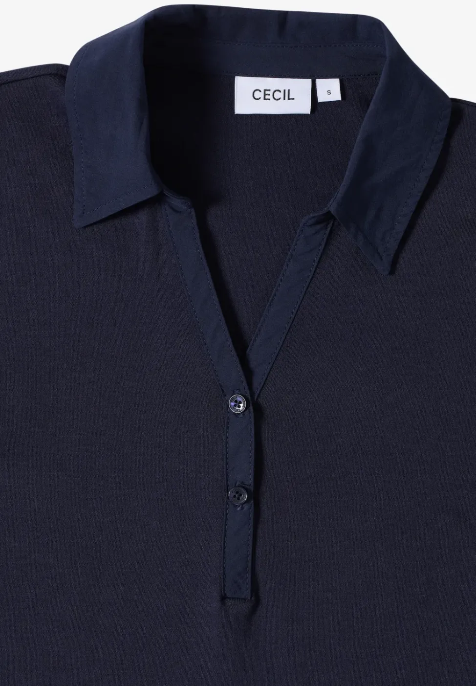 Poloshirt mit 3/4-Arm