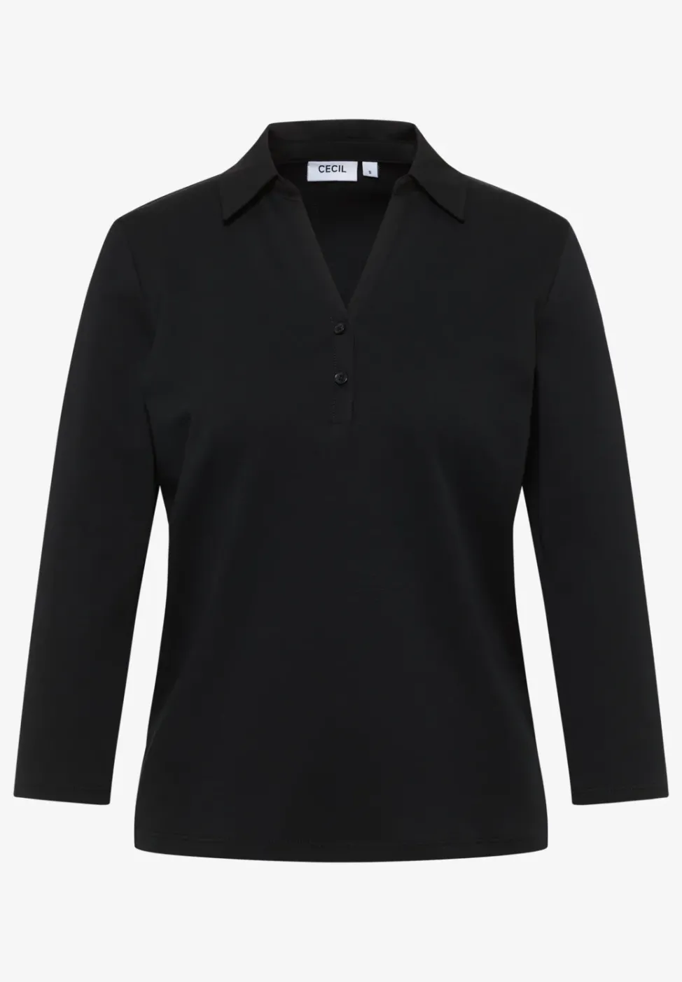 Poloshirt mit 3/4-Arm