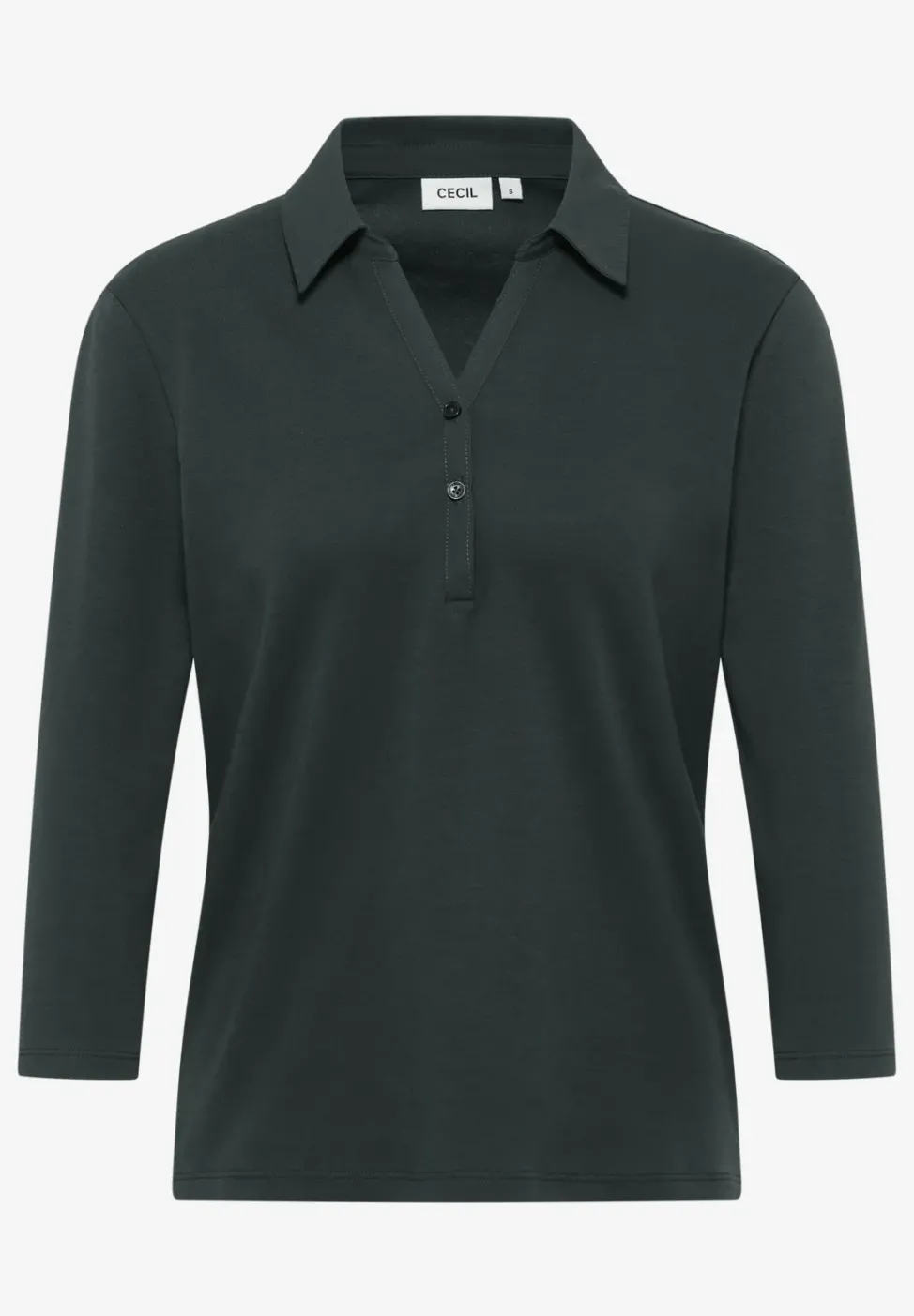 Poloshirt mit 3/4-Arm