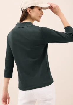 Poloshirt mit 3/4-Arm