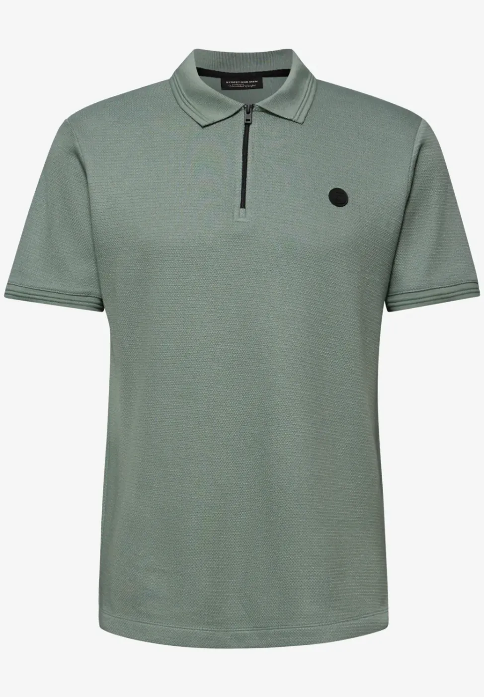 Poloshirt mit Struktur