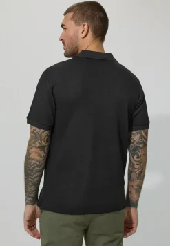 Poloshirt mit Struktur