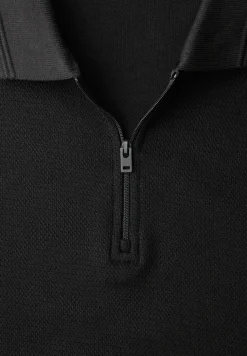 Poloshirt mit Struktur