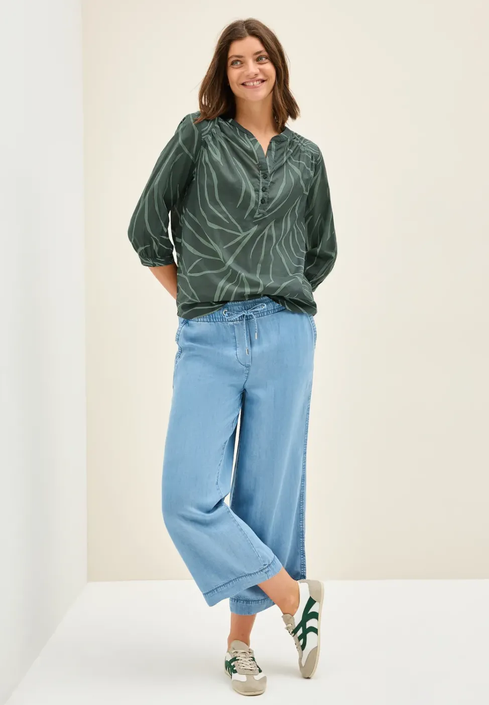 Print-Mix Bluse