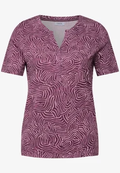 Print-Shirt im Tunika-Look