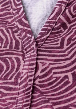 Print-Shirt im Tunika-Look