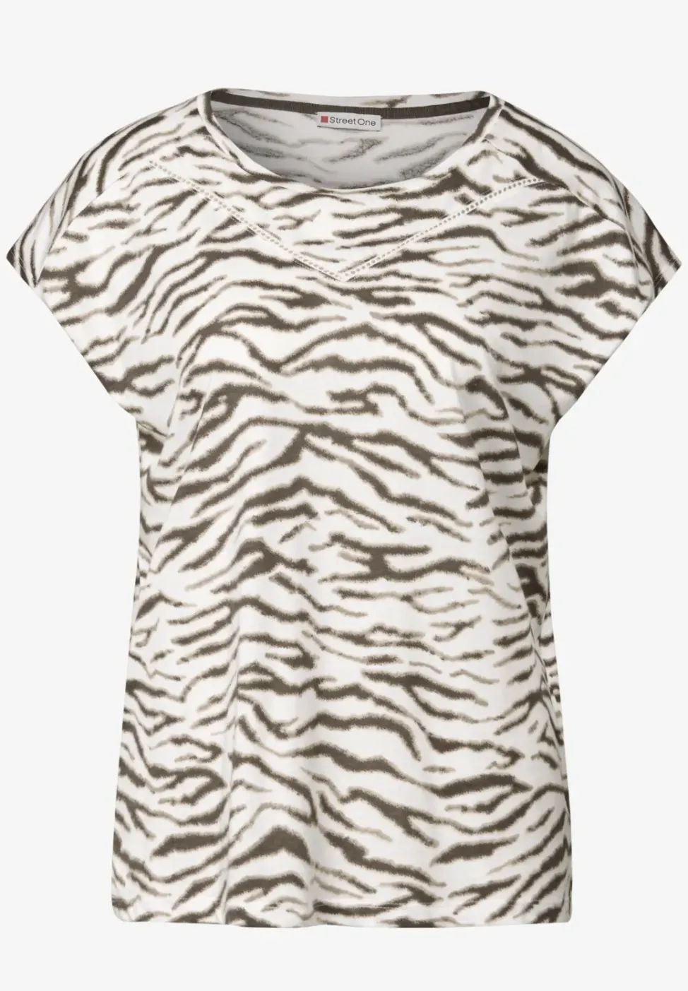 Print-Shirt mit Deko-Tape