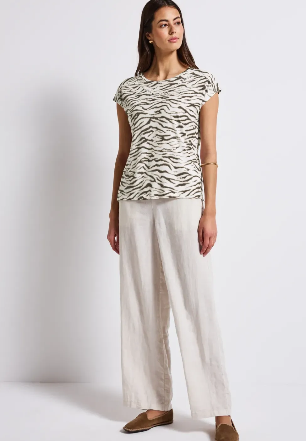 Print-Shirt mit Deko-Tape