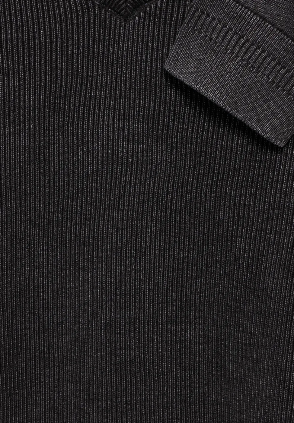 Pullover in Washed-Optik