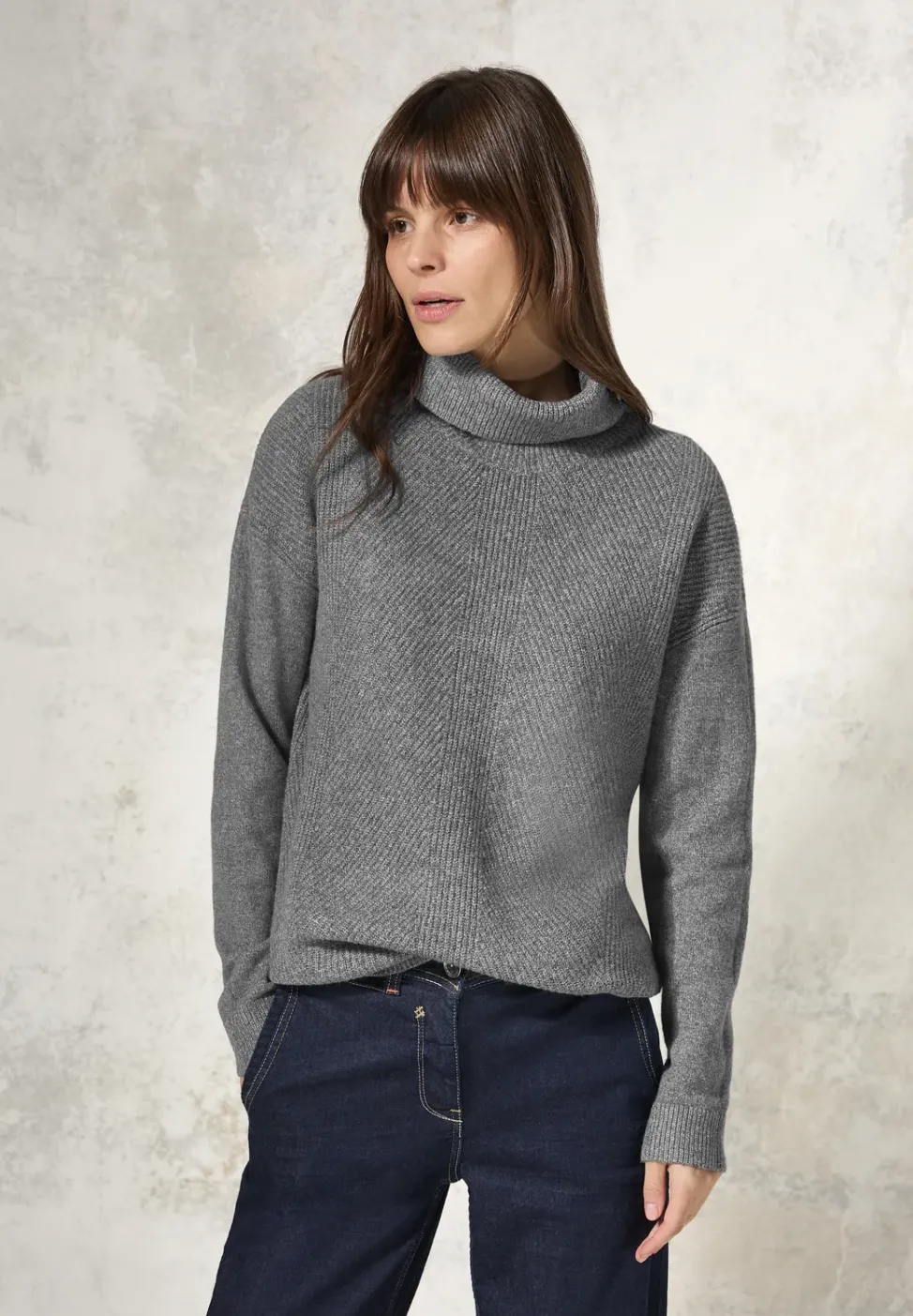 Pullover mit Rollkragen