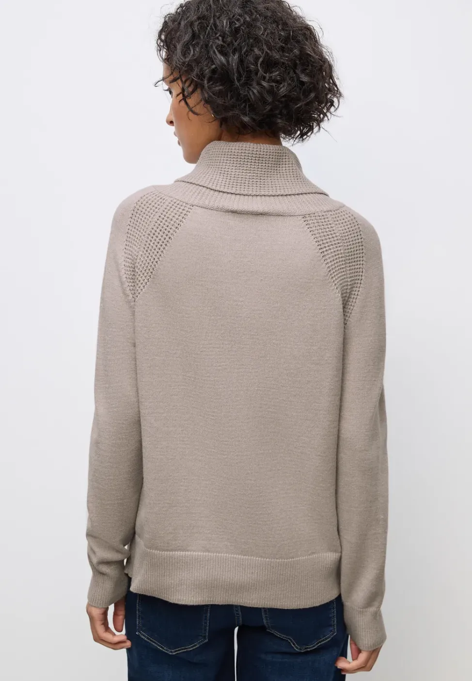 Pullover mit Stehkragen