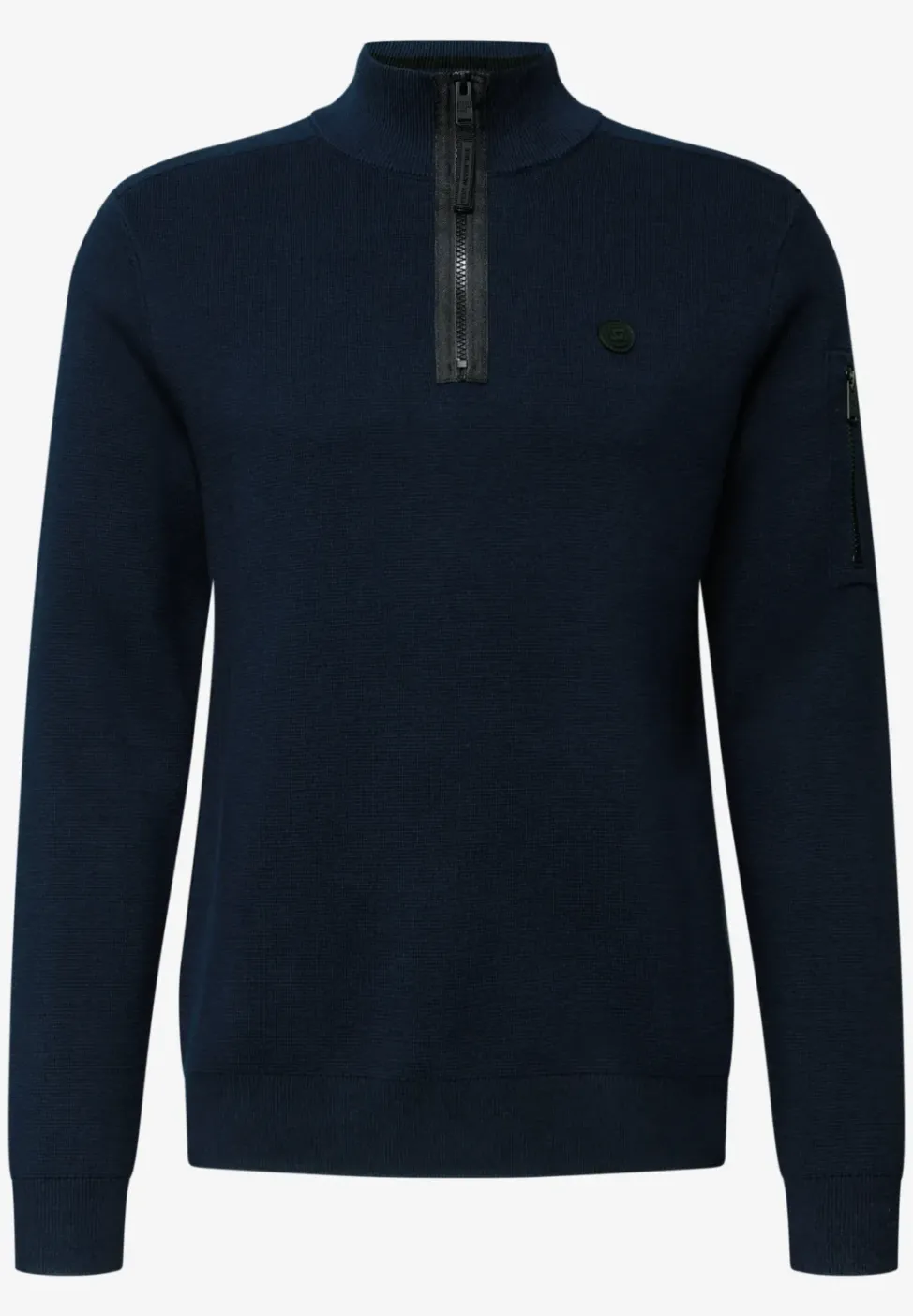 Pullover mit Troyerkragen