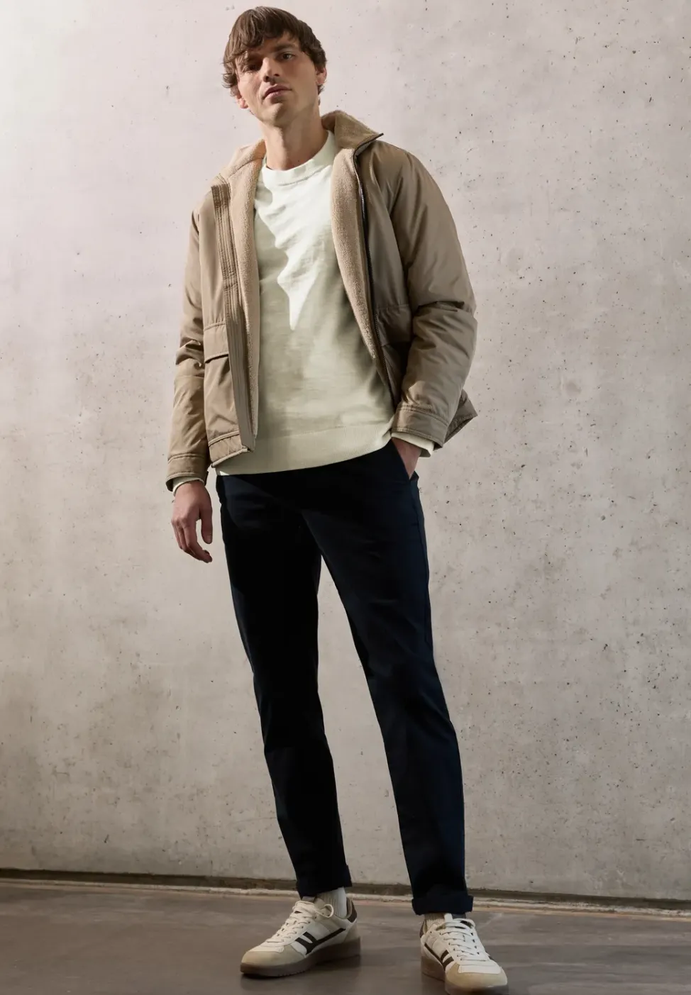 Pullover mit Washed-Effekt