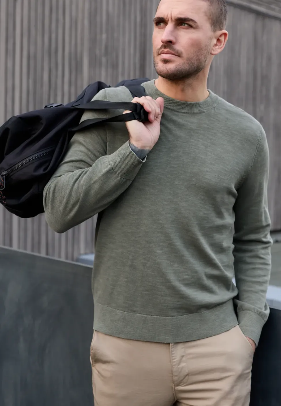 Pullover mit Washed-Effekt