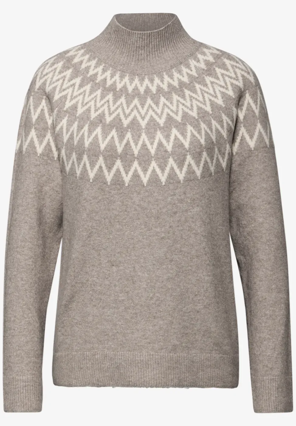 Pullover im Norweger-Look