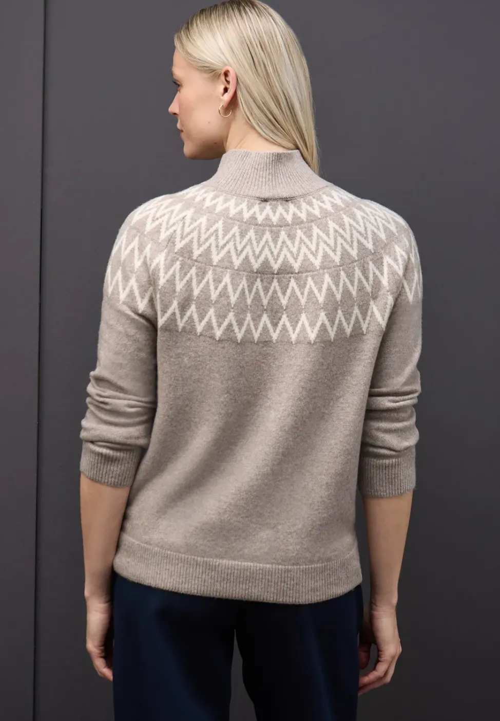 Pullover im Norweger-Look