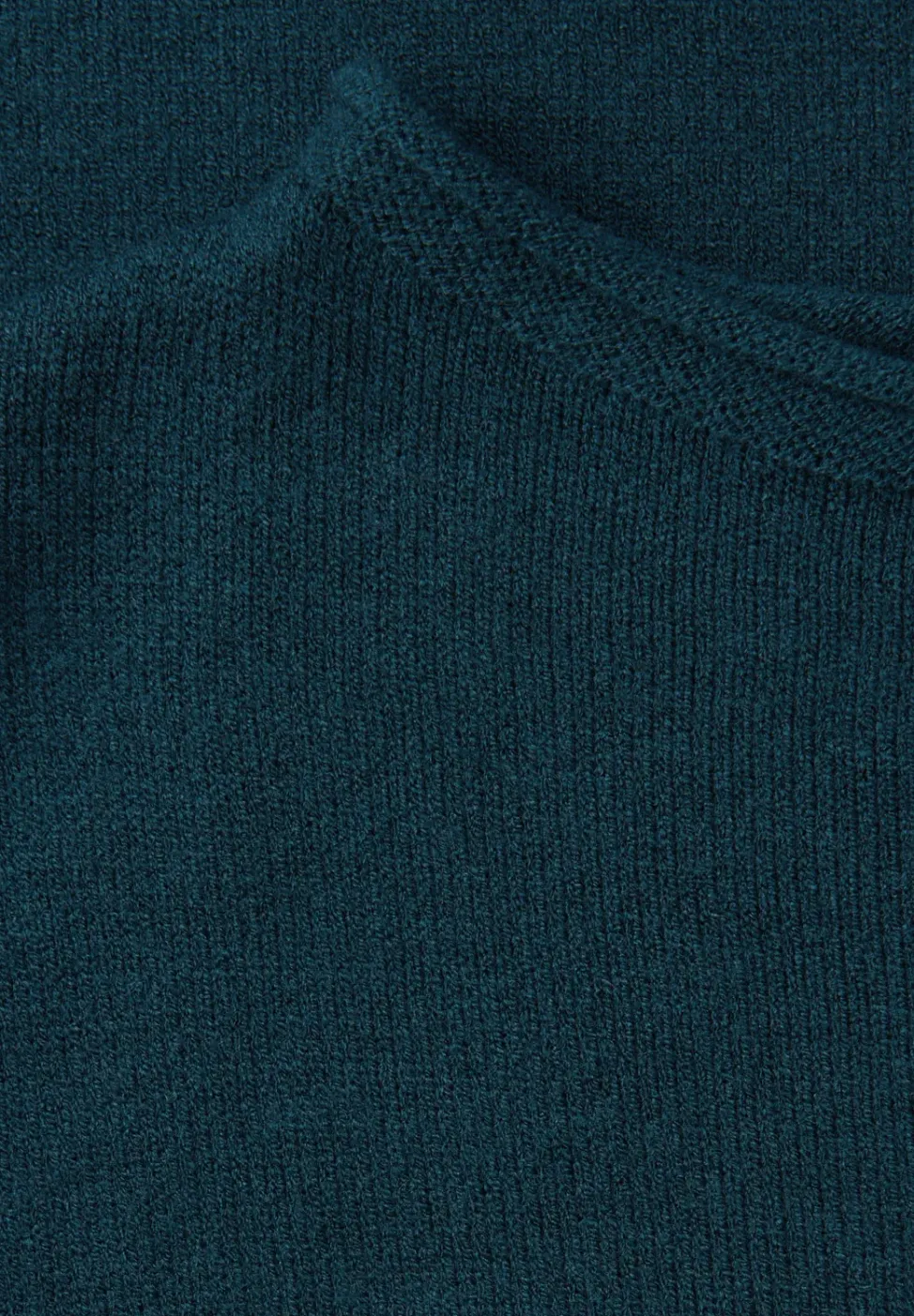 Pullover mit gerolltem Saum
