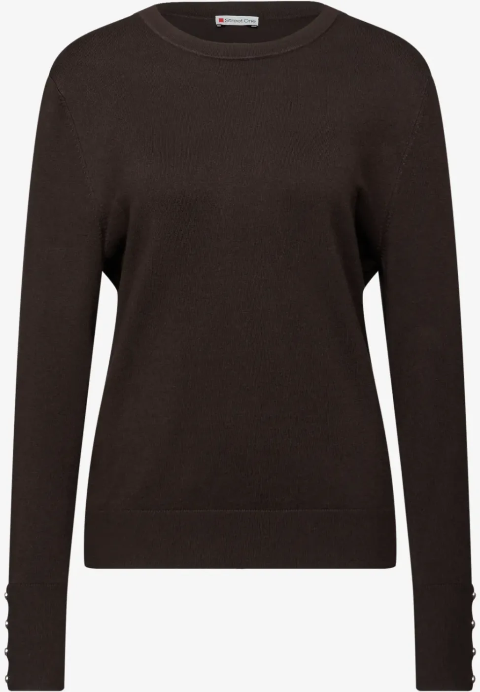 Pullover mit Knopfdetail