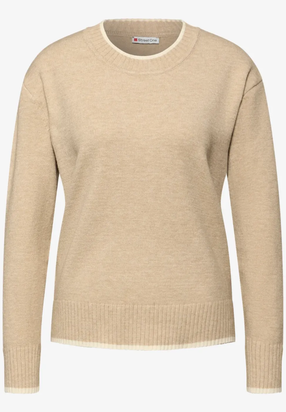 Pullover mit Kontrastdetails