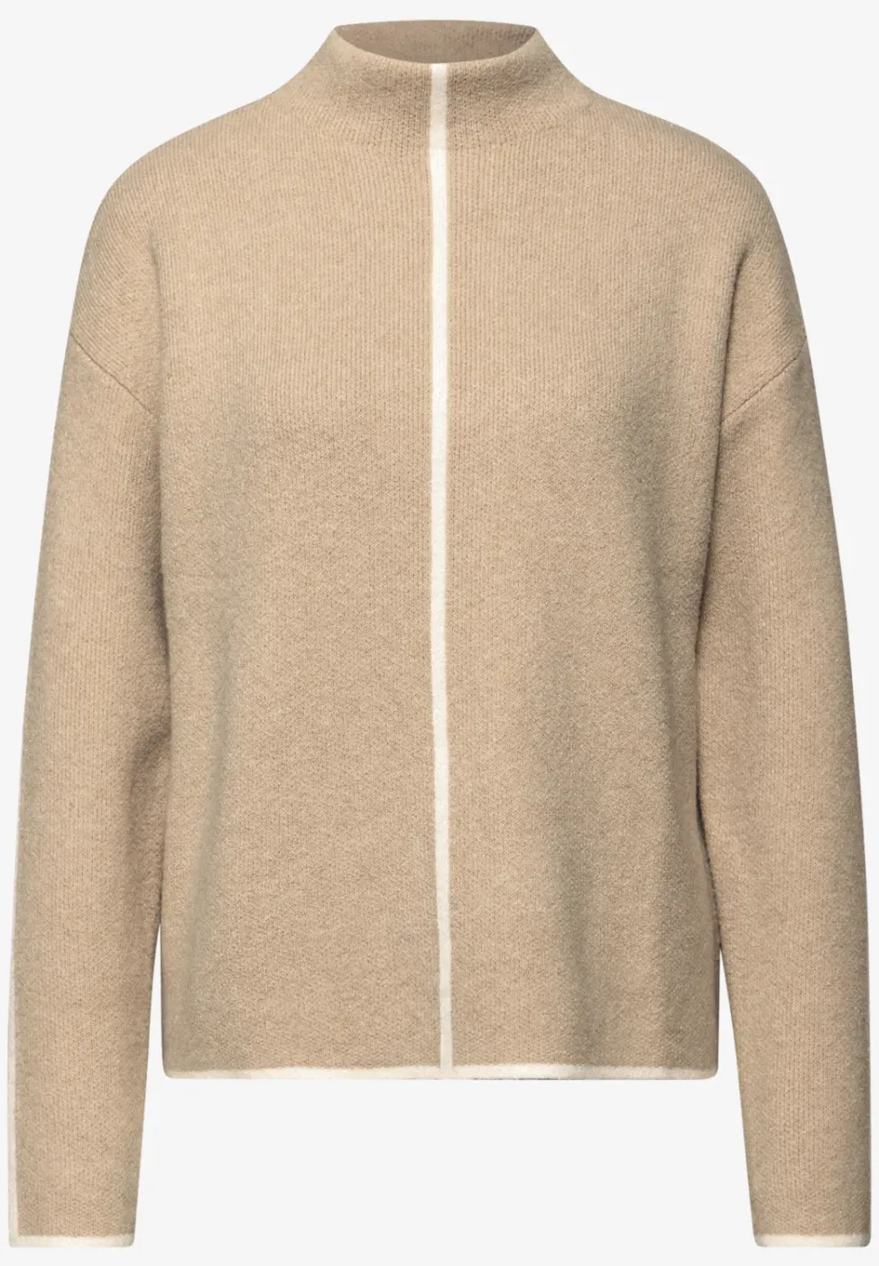 Pullover mit Kontrastdetails