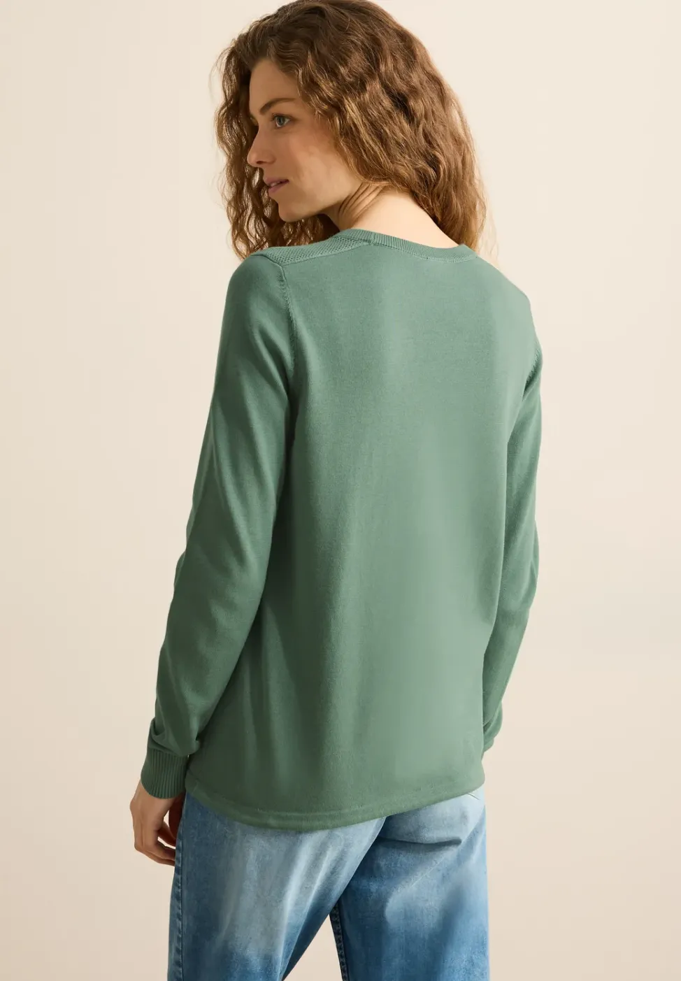 Pullover mit Mesh-Detail