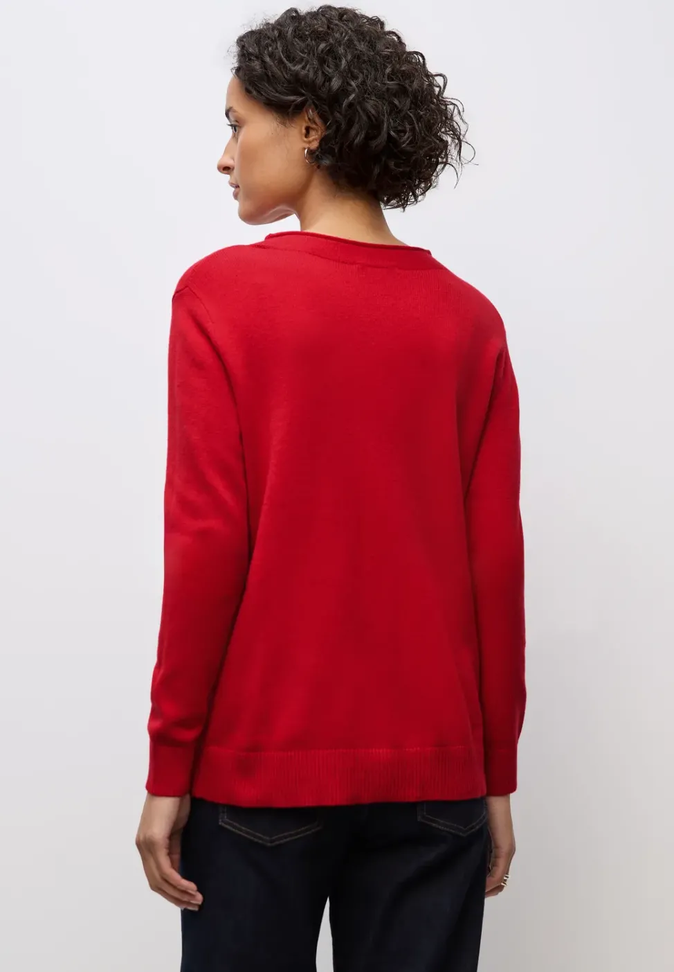 Pullover mit Rollkante