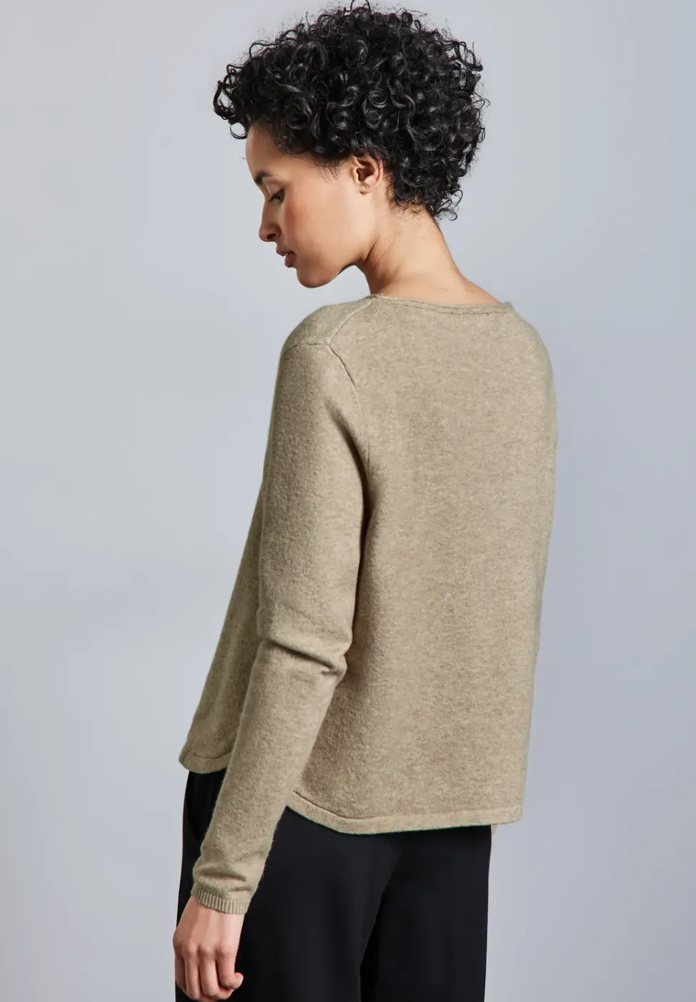 Pullover mit Schlitz-Detail