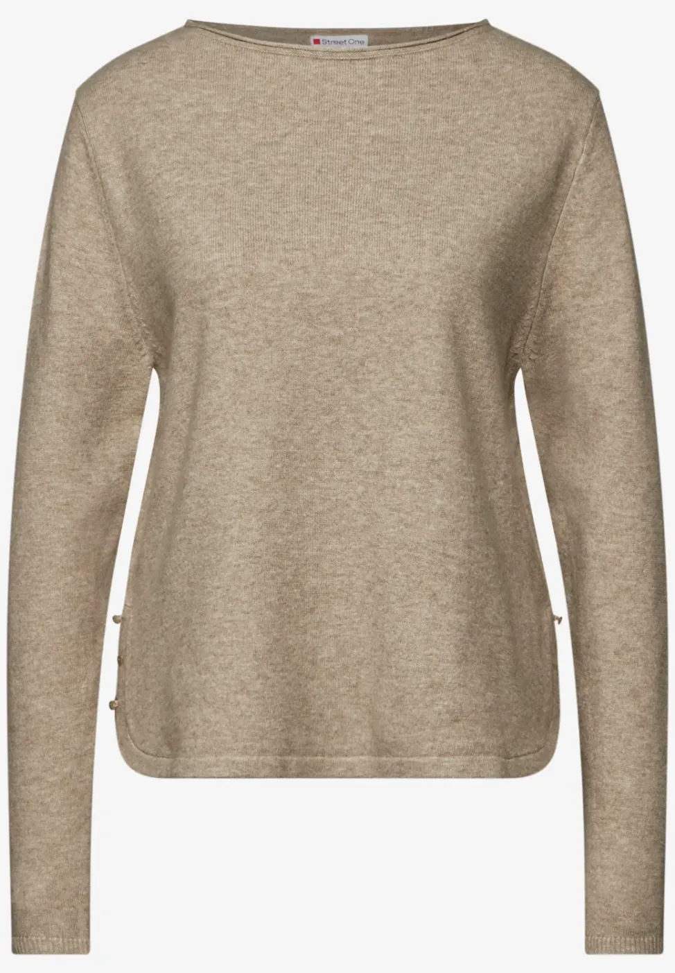 Pullover mit Schlitz-Detail