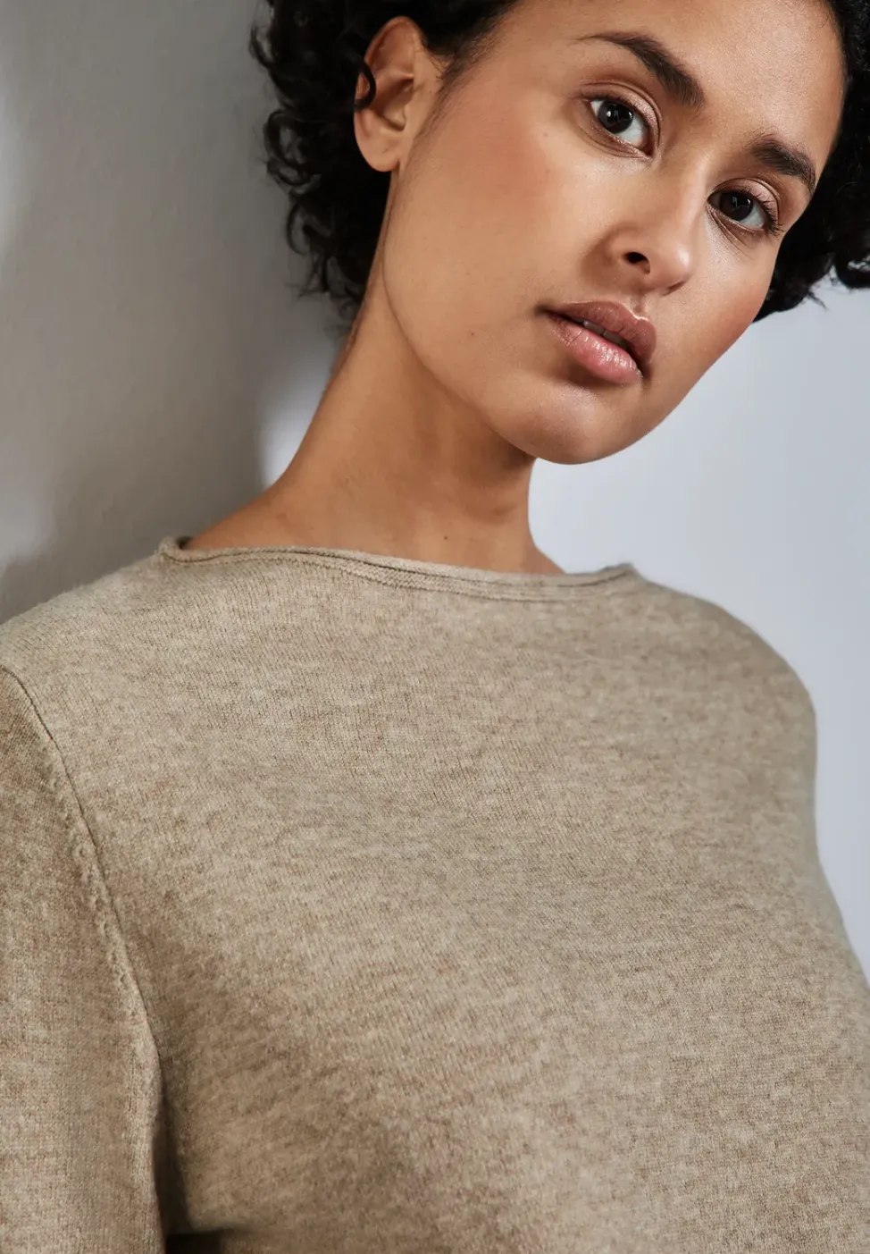 Pullover mit Schlitz-Detail