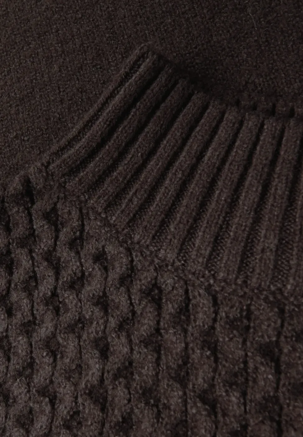 Pullover mit Strickmuster