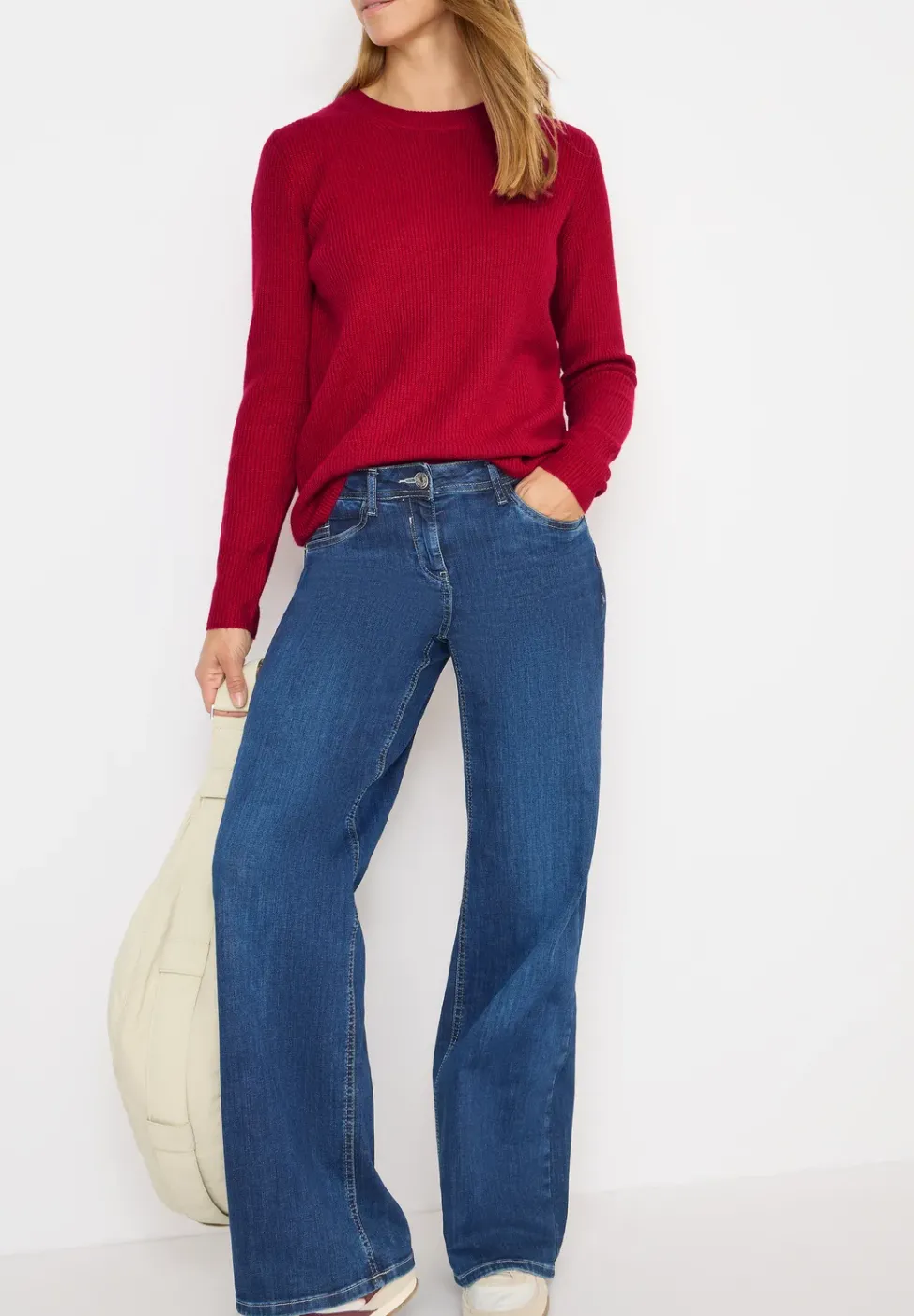 Pullover mit Strukturdetails