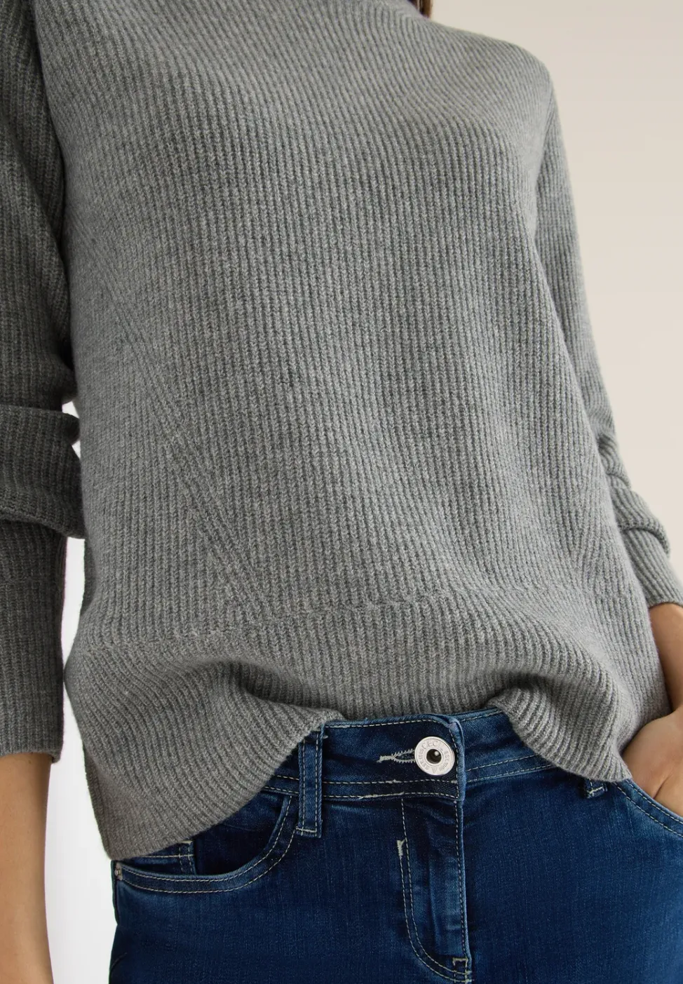 Pullover mit Strukturdetails