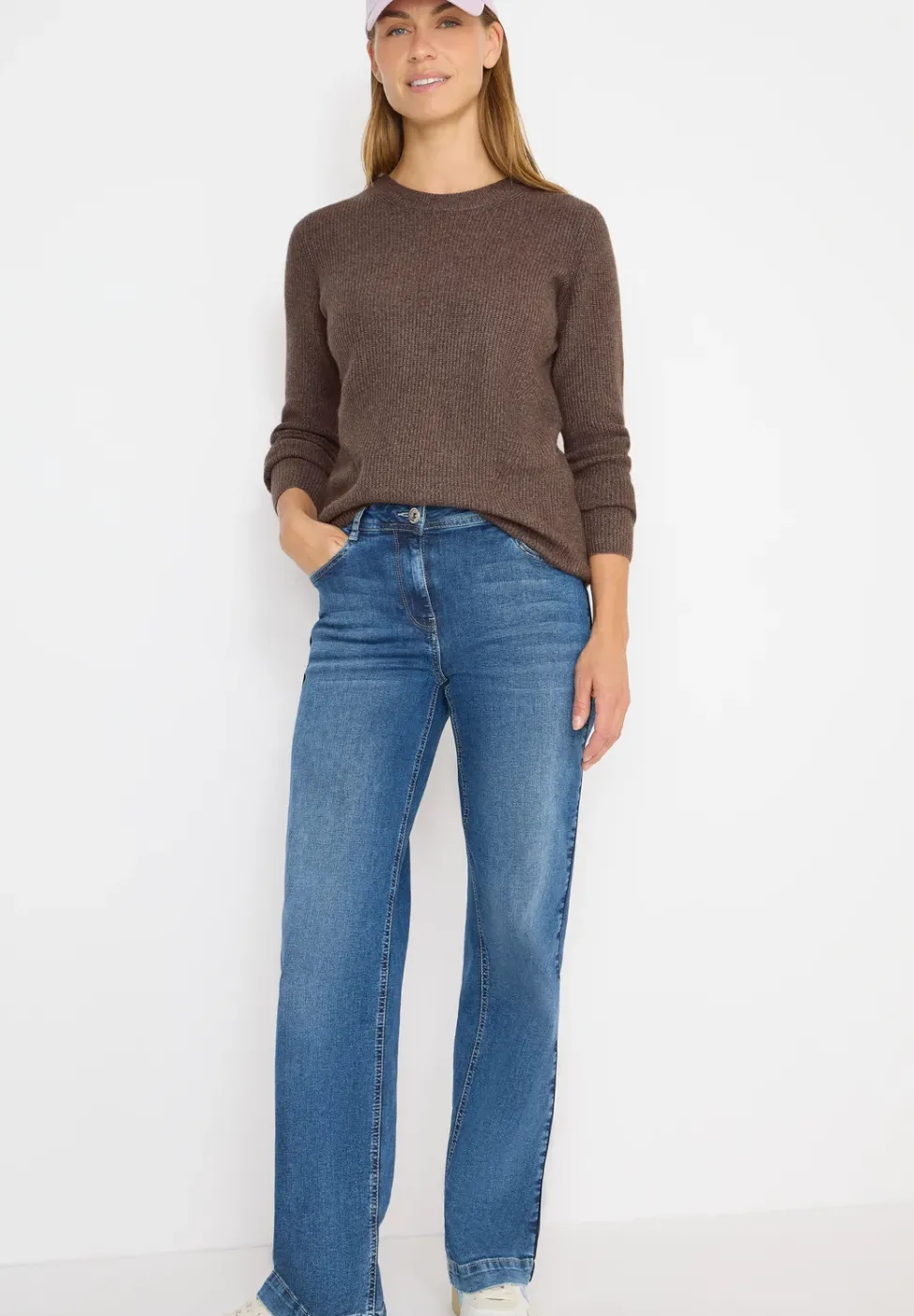 Pullover mit Strukturdetails