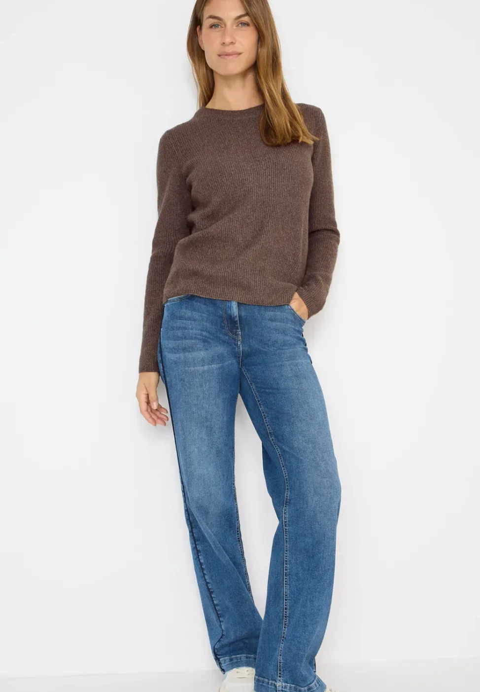 Pullover mit Strukturdetails
