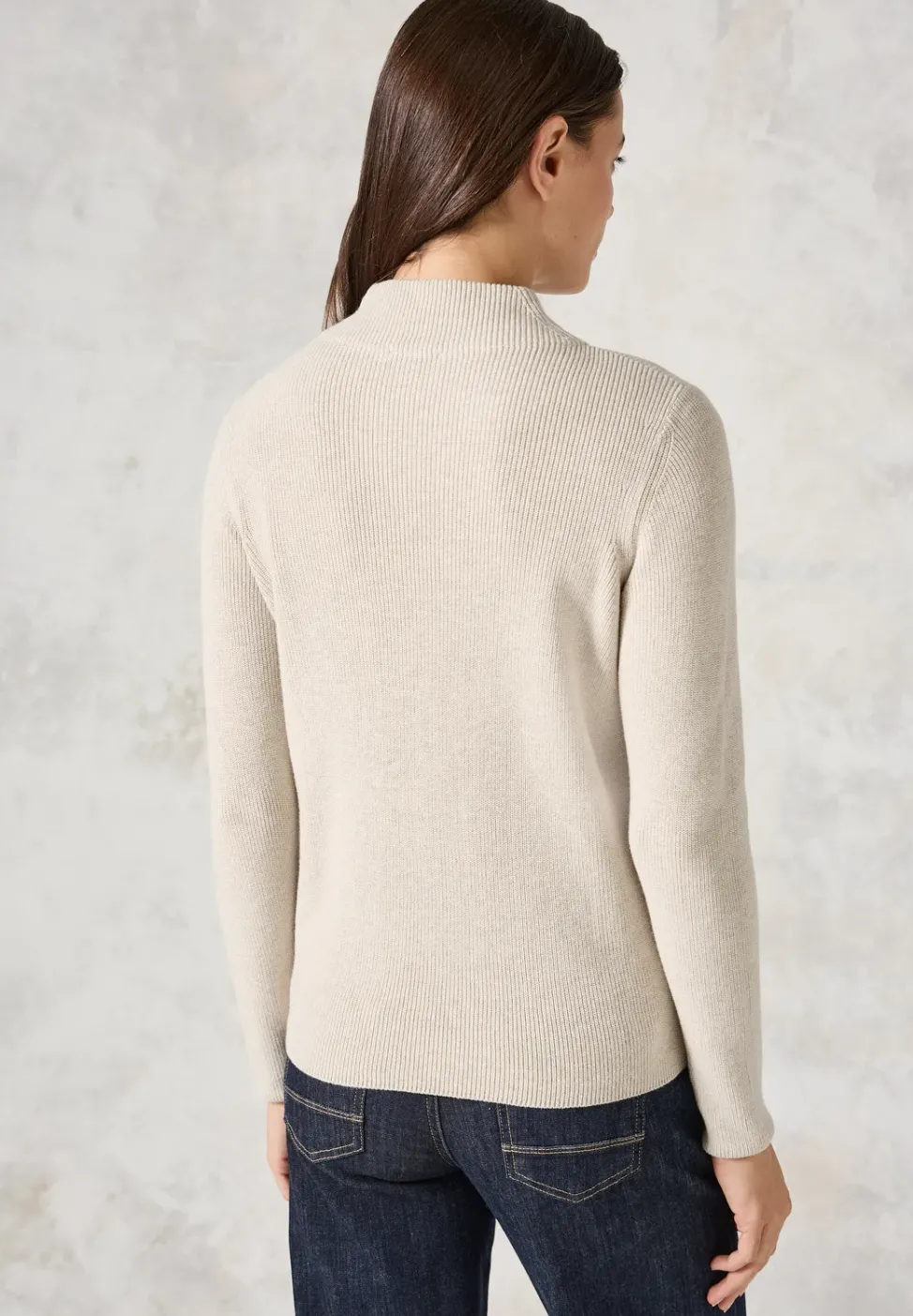 Pullover mit Strukturmix