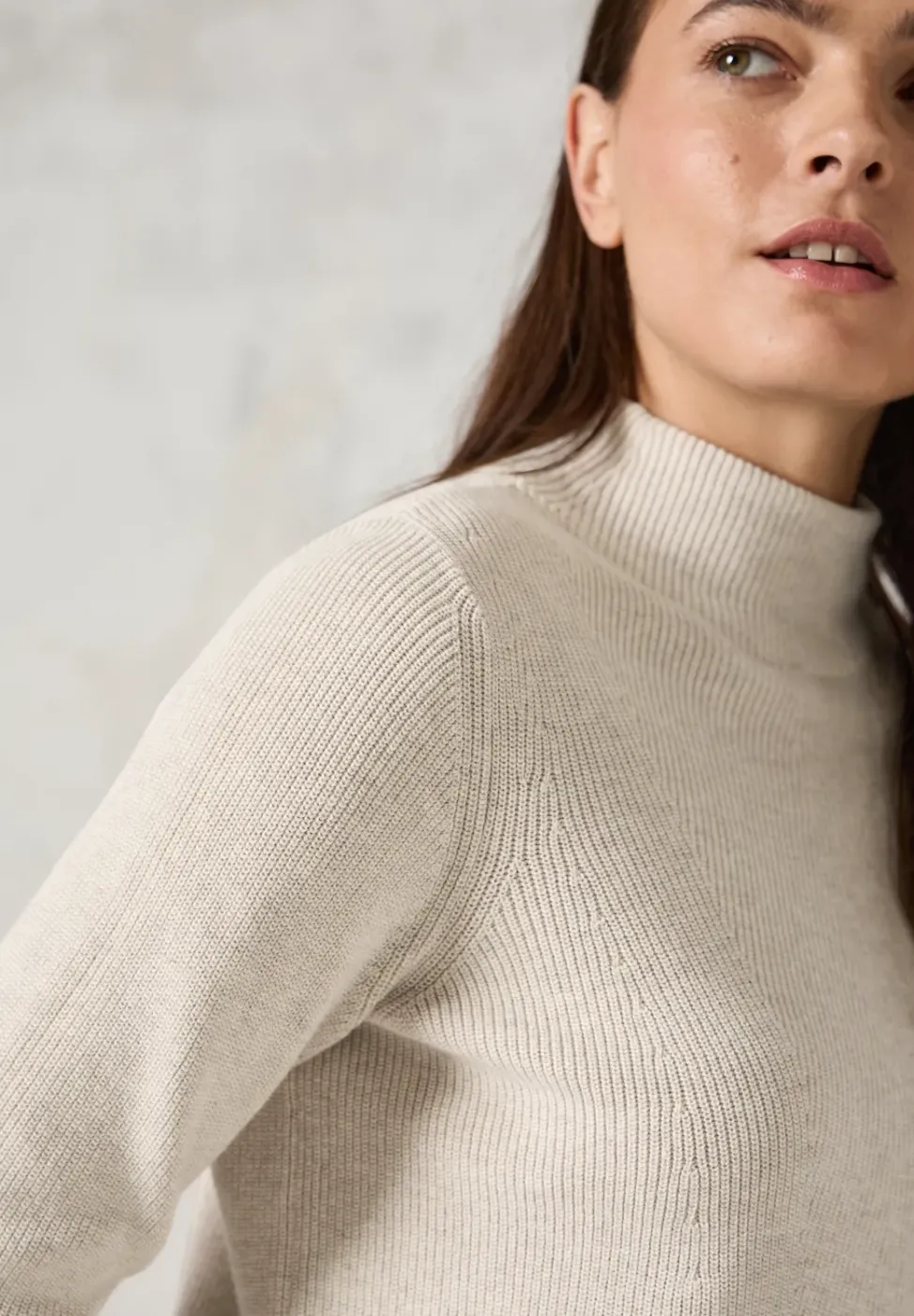 Pullover mit Strukturmix
