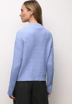 Pullover mit Strukturmix