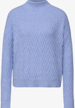 Pullover mit Strukturmix