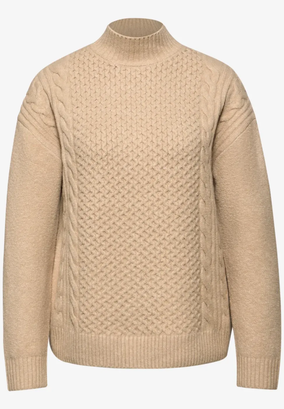 Pullover mit Zopfmuster