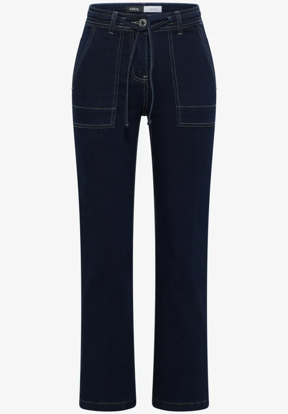 Rinsed Bootcut Jeans