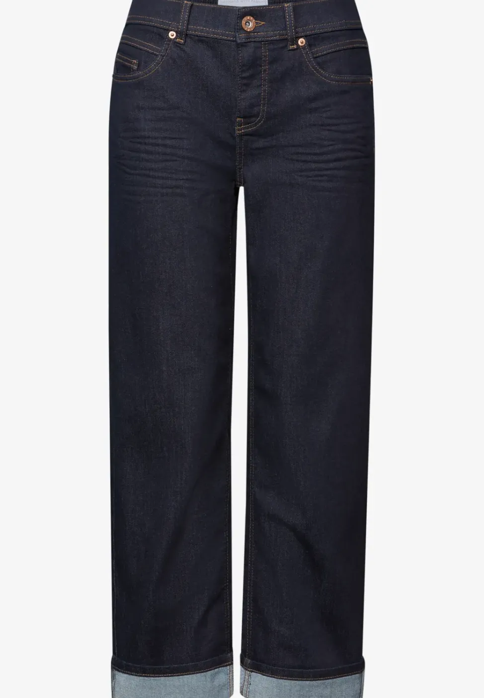 Rinsed Straight Leg Jeans