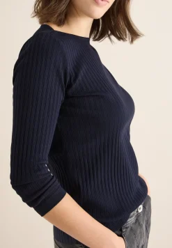 Rippstruktur Shirt