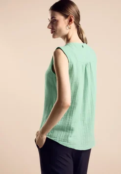 Ärmellose Bluse