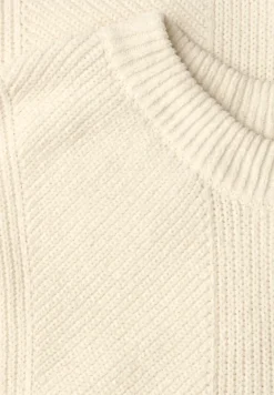 Ärmelloser Chenille Pullover