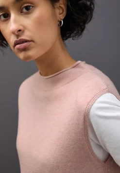 Ärmelloser Pullover