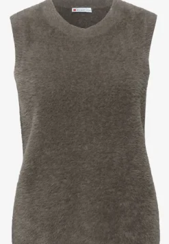 Ärmelloser Pullover